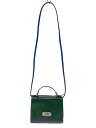 【中古】TOGA PULLA◆ショルダーバッグ/レザー/GRN【バッグ】