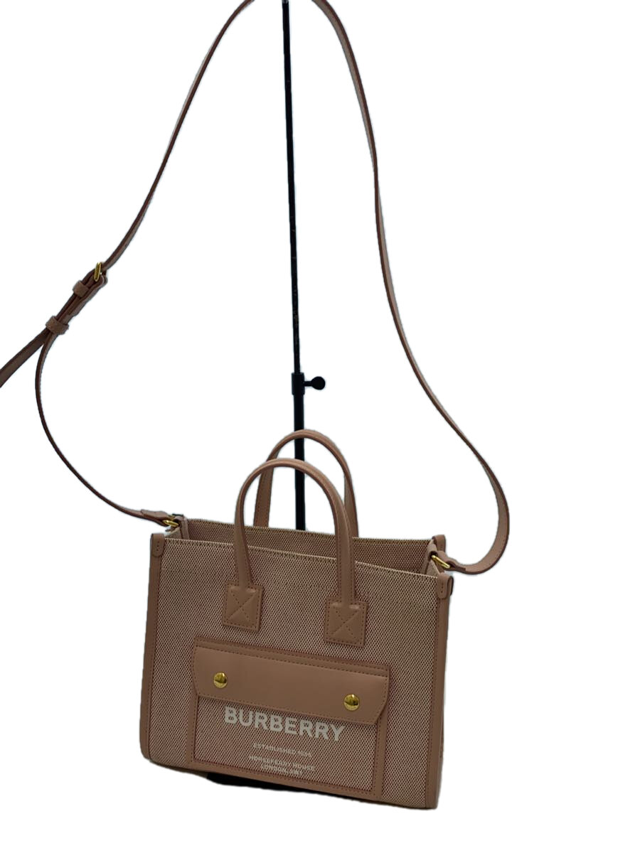 中古 BURBERRY ハンドバッグ ショルダーバッグ キャンバス PNK 8063308 バッグ jumblestore-38586684 2nd STREET 楽天市場店 パッケージ画像