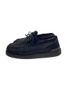 【中古】UNUSED◆シューズ/UK11/ブラック/suicoke/モカシン【シューズ】