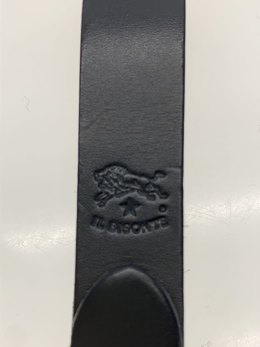 【中古】IL BISONTE◆小物/レザー/BLK/無地/メンズ【服飾雑貨他】