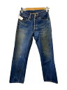【中古】Levi’s◆50s/501XX/ストレートパンツ/74/デニム/インディゴ/革パッチ//【メンズウェア】