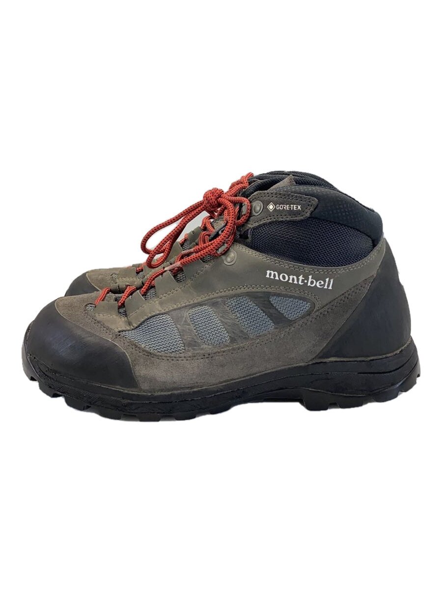 Boots - 【中古】mont-bell◆トレッキングブーツ/27.5cm/GRY/キャンバス/1129637【シューズ】