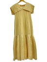【中古】CLANE◆ノースリーブワンピース/2/レーヨン/CRM/12112-5372【レディースウェア】(4)