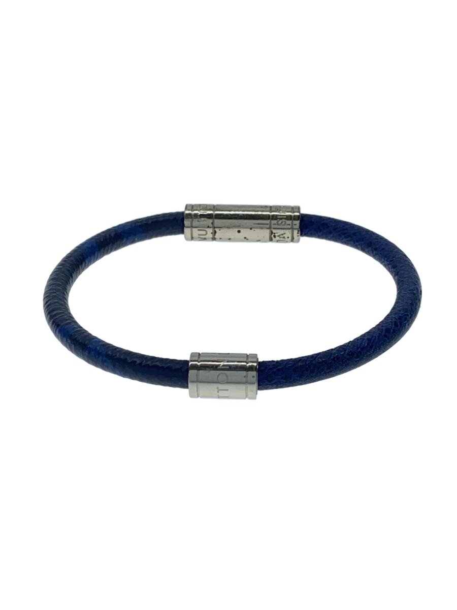 【中古】LOUIS VUITTON◆ネオスプリット/ブレスレット/レザー/BLU/メンズ/M8155 ...