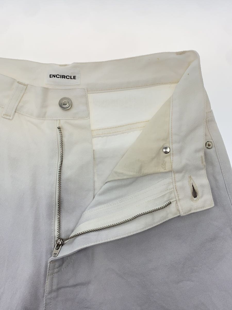 【中古】ENCIRCLE◆ボトム/3/コットン/WHT/無地/EN-TP2400510【レディースウェア】