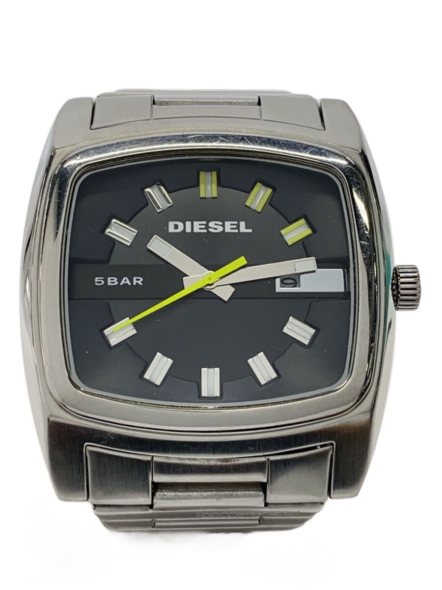 【ブランド】DIESEL 【ブランドカナ】［イリョウ／フクショク］ディーゼル 【型番】 【程度】B 【サイズ】 【メインカラー】 【素材・生地】ステンレス 【キーワード】　　　/ 2026/05/23 セカンドストリート新津店【2014】【中古】DIESEL◆クォーツ腕時計/アナログ/ステンレス ブランド DIESEL 型番 カラー 柄 素材・生地 ステンレス>色・素材について サイズ >サイズ表示について 実寸（cm） 【腕時計】 ケース縦：5.3 / ケース横：5 / 文字盤縦：3.1 / 文字盤横：3.5 / ケースの厚さ：1.2 / バンド幅：2.4 / 手首周り：17 【その他】 その他サイズ：/ 商品は　セカンドストリート新津店の店頭にて販売しております。商品に関するお問合わせは、お電話(TEL:0250-24-8896)にて、問合わせ番号：2326925230642をお伝えください。 配送方法やお支払い方法に関するお問い合わせは、サポートセンターまでご連絡をお願いします。 ※お電話の対応は営業時間内のみとなります。お問い合わせフォームでお問い合わせの際はご注文番号をご記入下さい