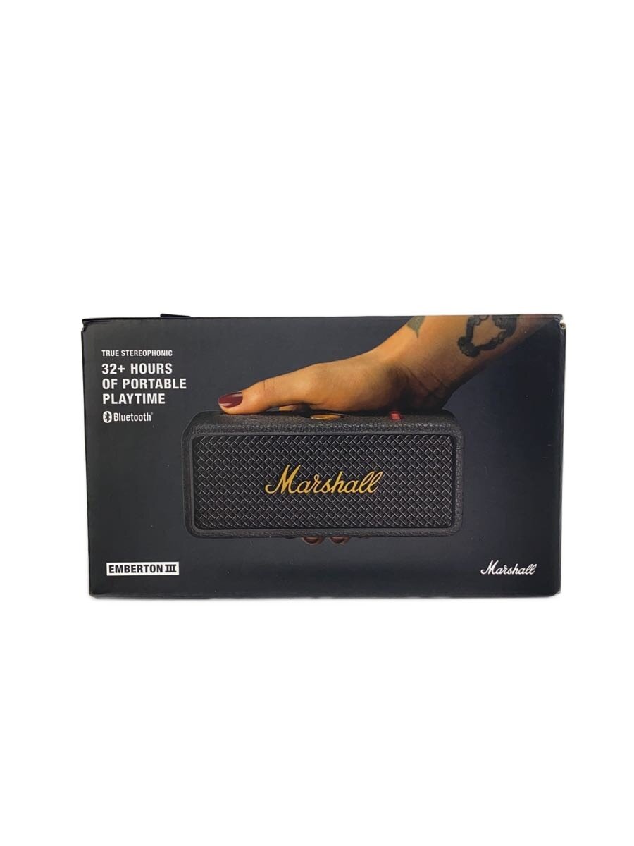 【ブランド】MARSHALL 【ブランドカナ】マーシャル 【型番】 【程度】B 【カラー】 【キーワード】　　 2026/01/21 セカンドストリート奥田店 【3475】【中古】MARSHALL◆スピーカー Emberton III BLACK AND BRASS/ブラック【家電・ビジュアル・オーディオ】 ブランド MARSHALL 型番 カラー 実寸 【スピーカー】 幅：19.5 / 高さ：11.5 / 奥行：8 【その他】 その他サイズ：/ 商品は　セカンドストリート奥田店の店頭にて販売しております。商品に関するお問合わせは、お電話(TEL:076-433-7020)にて、問合わせ番号：2334754830643をお伝えください。 配送方法やお支払い方法に関するお問い合わせは、サポートセンターまでご連絡をお願いします。 ※お電話の対応は営業時間内のみとなります。お問い合わせフォームでお問い合わせの際はご注文番号をご記入下さい