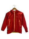 【中古】mont-bell◆レイントレッカー Kid’s/レインウェア/セットアップ/140cm/ナイロン/レッド/1128557【キッズ】