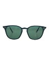【中古】Ray-Ban◆サングラス/プラスチック/BLK/GRN/メンズ/RB4258-F/52□20【服飾雑貨他】