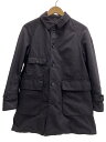 【中古】FWK by ENGINEERED GARMENTS◆リバーシブル/リップストップ/ラグランジャケット/0/ウール/GRY/ヘリンボーン【メンズウェア】
