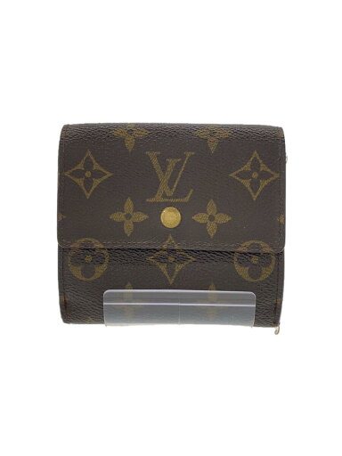 【中古】LOUIS VUITTON◆ポルト・モネ・ビエ・カルト・クレディ_モノグラム・キャンバス_BRW/PVC/BRW/レディース【服飾雑貨他】 【中古】LOUIS VUITTON◆ポルト・モネ・ビエ・カルト・クレディ_モノグラム・キャンバス_BRW/PVC/BRW/レディース【服飾雑貨他】