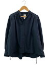 【中古】AER◆長袖シャツ/38/ポリエステル/NVY/2023-B-GAH53910/コードギャザーフレアシャツ【レディースウェア】(4)