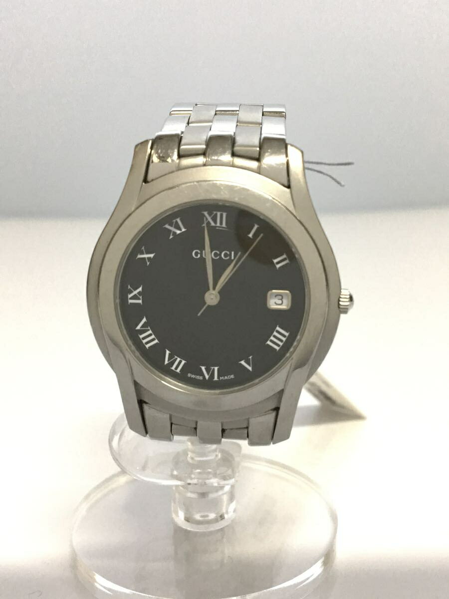 【中古】GUCCI◆5500M/クォーツ腕時計/