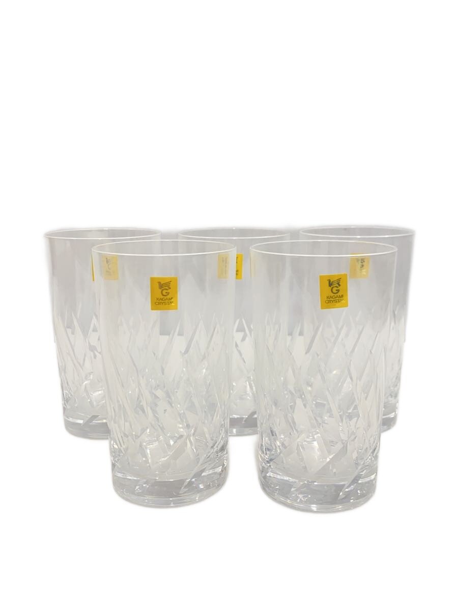 其它 玻璃杯类 - 【中古】KAGAMI CRYSTAL◆グラス/5点セット/CLR/IS808-657//【キッチン用品】