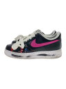 【中古】NIKE◆X PEACEMINUSONE AIR FORCE 1_X ピースマイナスワン エアフォース 1/26.5cm/BLK【シューズ】