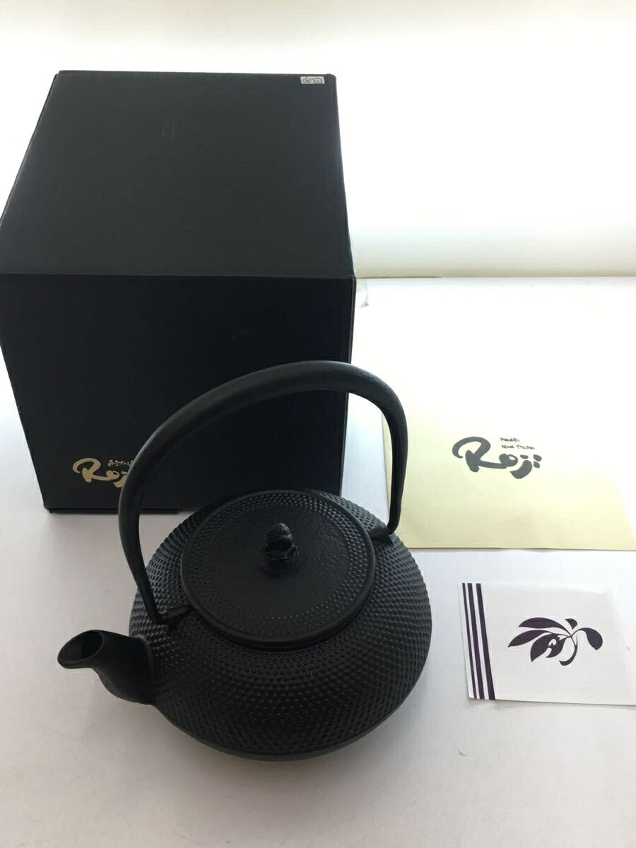 【中古】Roji/和食器その他/BLK/南部鉄器/鉄瓶【キッチン用品】