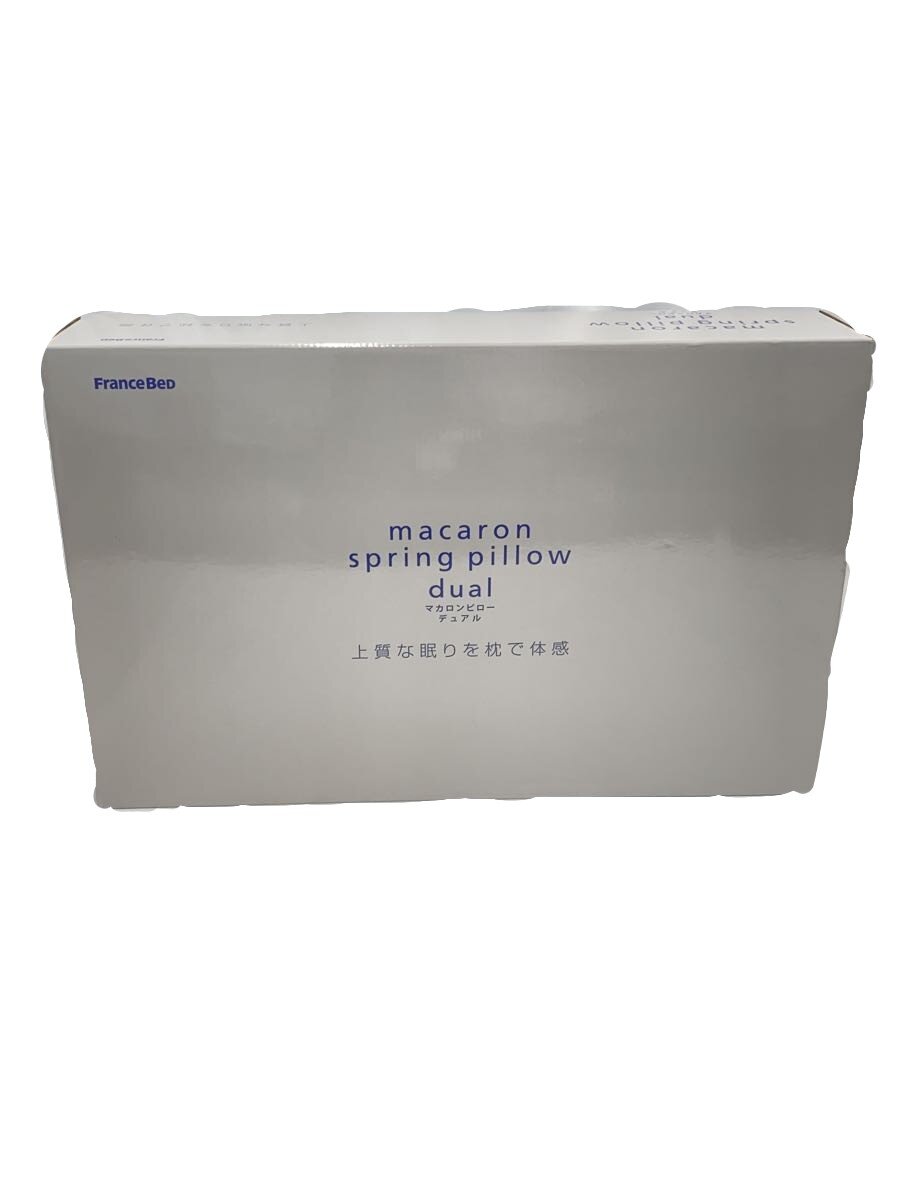 【中古】FRANCEBED◆寝具/WHT/マカロンピロー/枕【インテリア小物・日用雑貨】