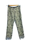 【中古】LOULOU WILLOUGHBY◆バイカラーコードレースパンツ/2/コットン/WHT/総柄/212210-12-070-02-020【レディースウェア...