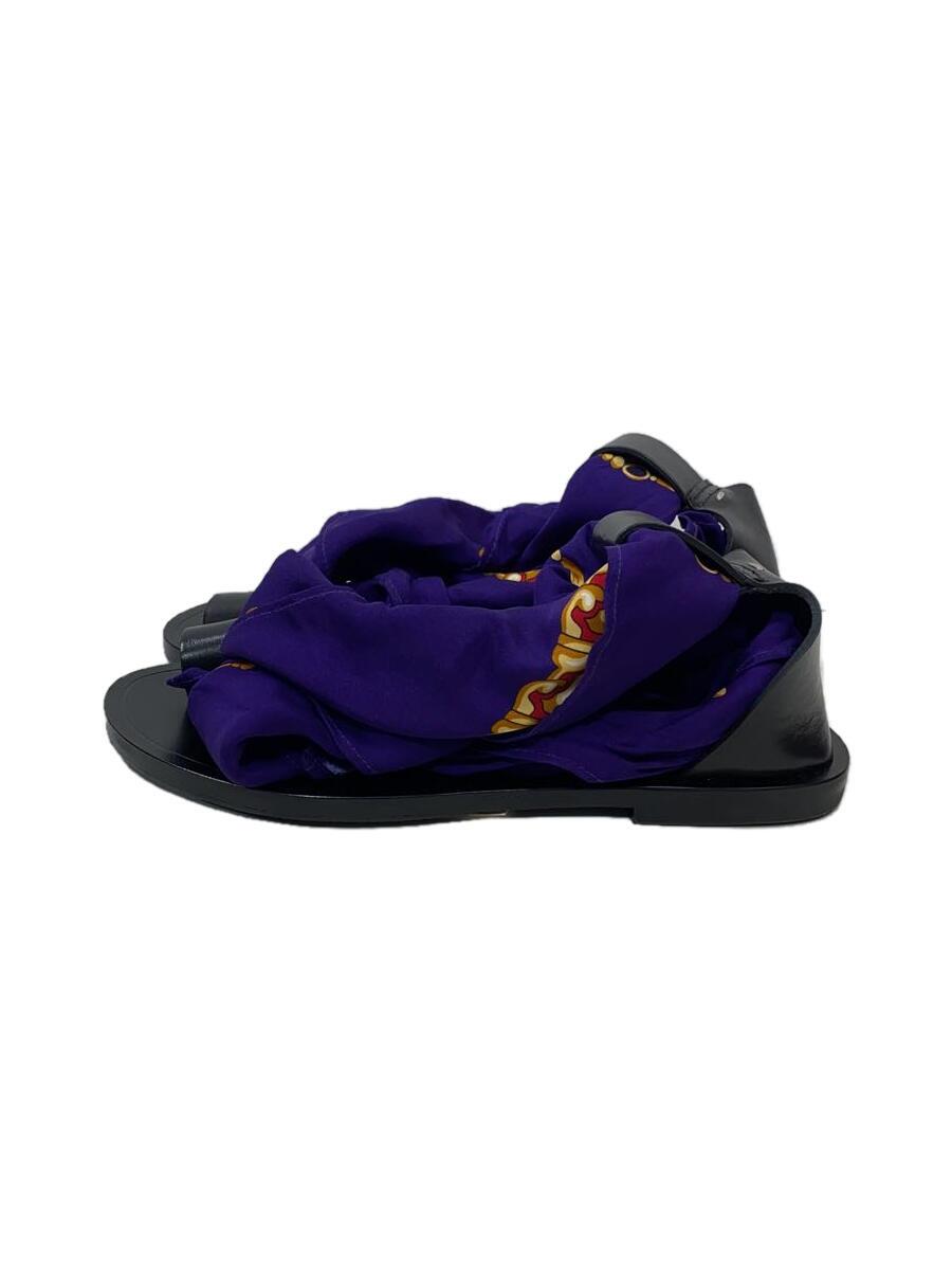 Women'S Shoes - 【中古】Maison Margiela◆スカーフサンダル/37/BLK■箱、タグ付【シューズ】