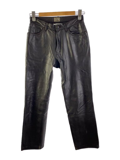 【中古】CK Calvin Klein◆ボトム/29/牛革/BRW/無地【メンズウェア】 【中古】CK Calvin Klein◆ボトム/29/牛革/BRW/無地【メンズウェア】