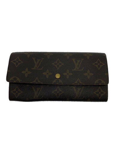【中古】LOUIS VUITTON◆1)ポルト・フォイユ・サラ_モノグラム・キャンバス_BRW/PVC/BRW/総柄/メンズ【服飾雑貨他】 【中古】LOUIS VUITTON◆1)ポルト・フォイユ・サラ_モノグラム・キャンバス_BRW/PVC/BRW/総柄/メンズ【服飾雑貨他】