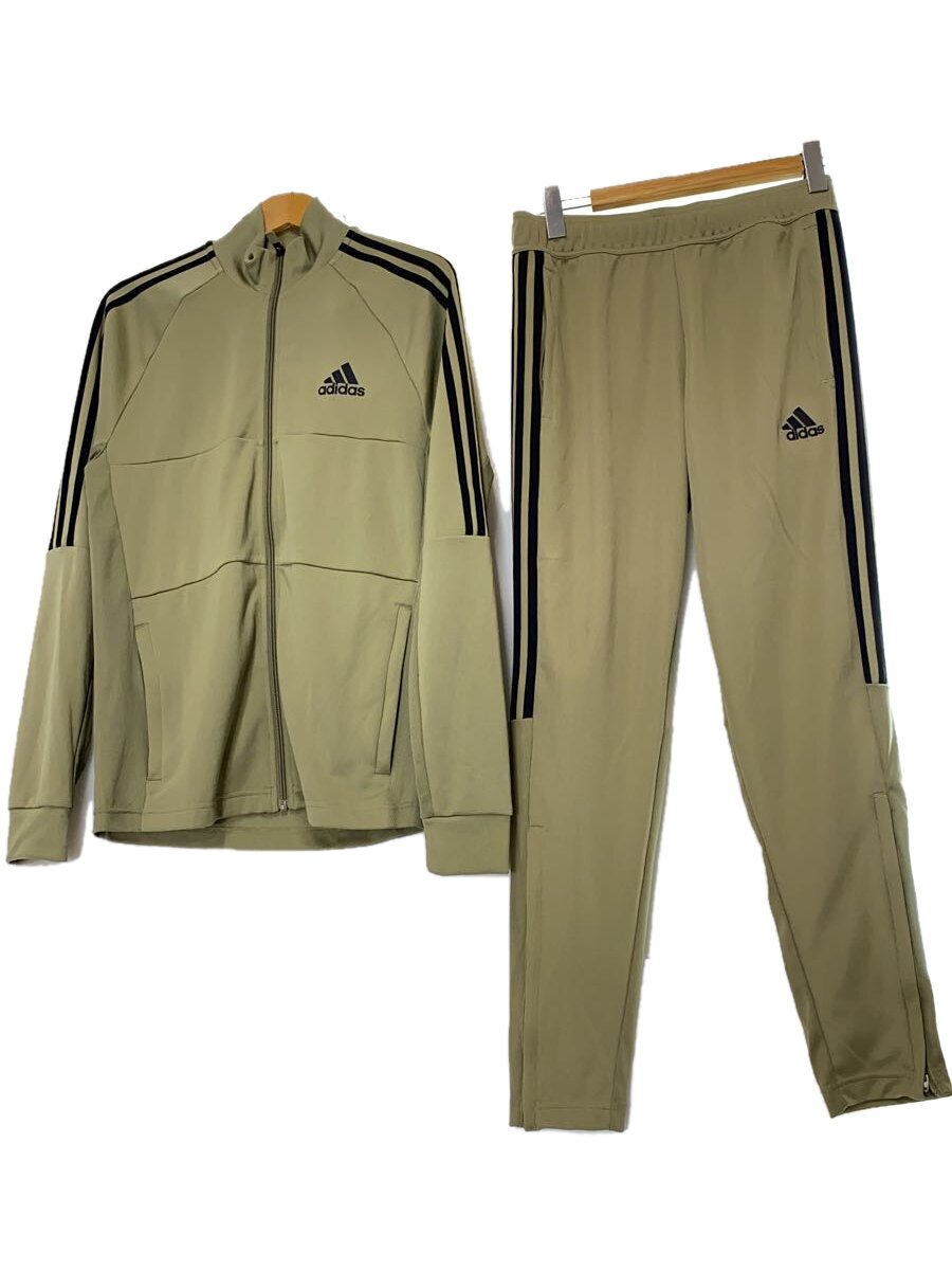 【中古】adidas◆スポーツウェアー/L/KHK/H28902【スポーツ】