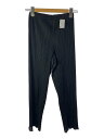 【中古】PLEATS PLEASE ISSEY MIYAKE◆プリーツパンツ/ストレートパンツ/2/ポリエステル/BLK/PP04-JF609【レディースウェア...