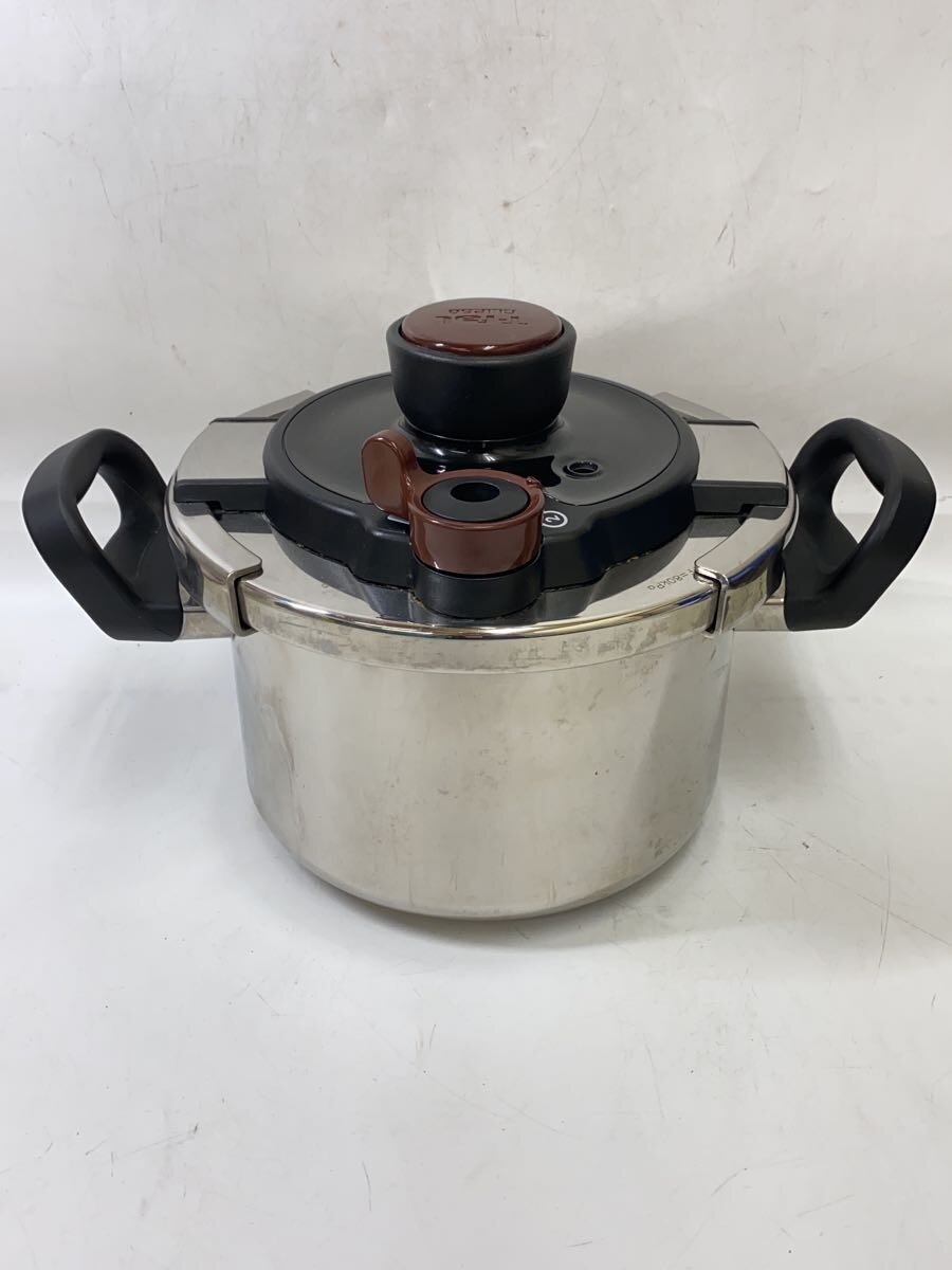 【中古】T-fal◆圧力鍋/SLV【キッチン用品】