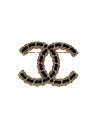 【中古】CHANEL◆B23B/ブローチ/アクセサリー/GLD/レディース【服飾雑貨他】