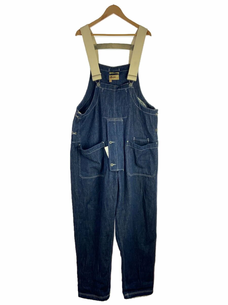 【中古】Nigel Cabourn◆オーバーオール/52/デニム/IDG/8043-13-50500【メンズウェア】