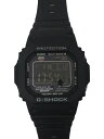 【中古】CASIO◆ソーラー腕時計_G-SHOCK/デジタル/ラバー/BLK/BLK【服飾雑貨他】