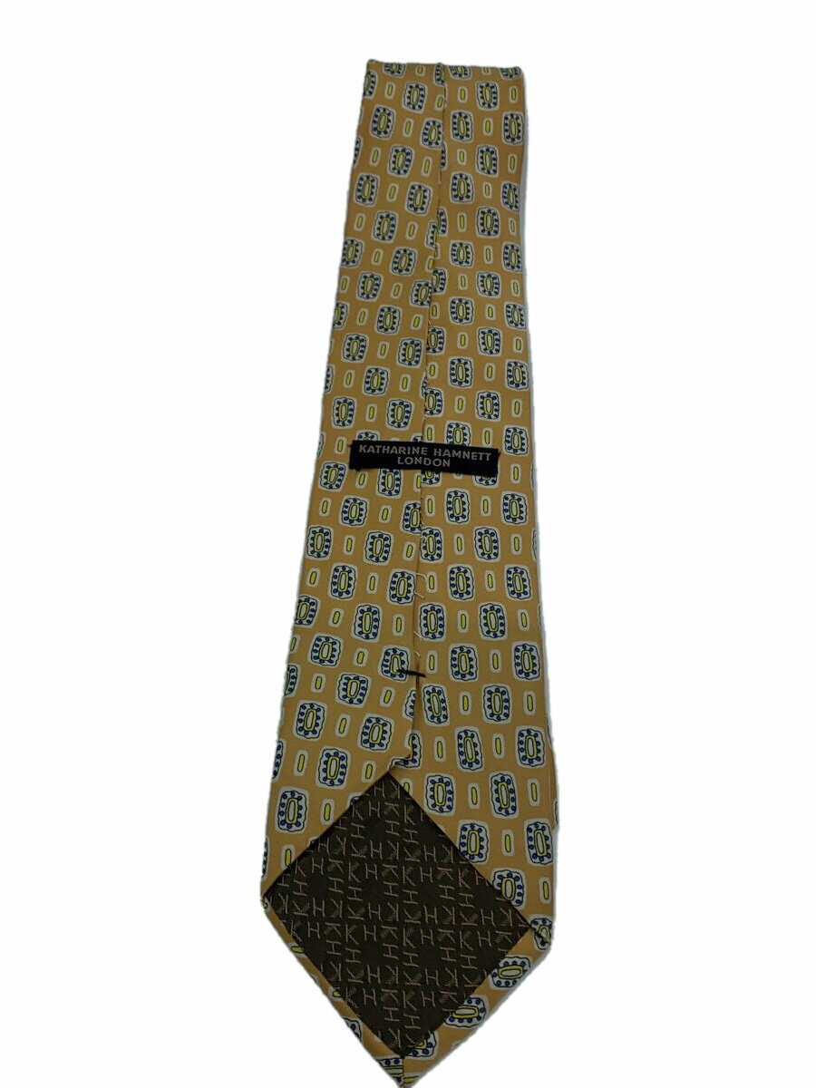 【中古】KATHARINE HAMNETT LONDON◆ネクタイ/シルク/ORN/メンズ【服飾雑貨他】