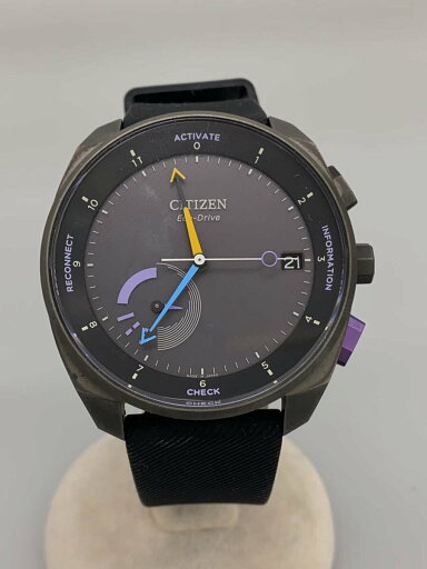 【中古】CITIZEN◆ソーラー腕時計/アナログ/--/BLK/BLK/19LP0500T4【服飾雑貨他】 【中古】CITIZEN◆ソーラー腕時計/アナログ/--/BLK/BLK/19LP0500T4【服飾雑貨他】