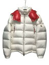 【中古】MONCLER◆H20911A00146/ダウンジャケット/3/ポリエステル/WHT/無地【メンズウェア】の商品画像