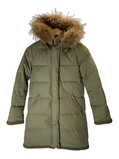 【中古】DRESSTERIOR◆コート/36/コットン/KHK【レディースウェア】 【中古】DRESSTERIOR◆コート/36/コットン/KHK【レディースウェア】