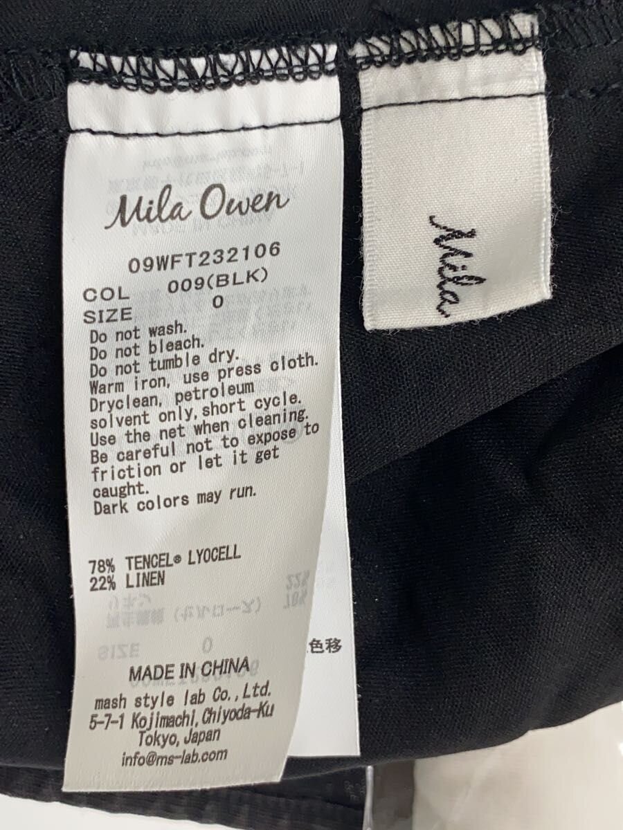 【中古】Mila Owen◆ノースリーブブラウス/0/リネン/BLK/無地/09WFT232106【レディースウェア】 jumblestore-37751346 2nd STREET 楽天市場店 サンプル画像3