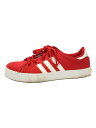【中古】adidas◆ローカットスニーカー_FX0218/23cm/RED【シューズ】(4)