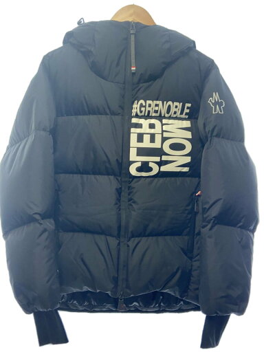 【中古】MONCLER◆MAZOD/ダウンジャケット/3/ナイロン/BLK/無地/F20971B51810【メンズウェア】 【中古】MONCLER◆MAZOD/ダウンジャケット/3/ナイロン/BLK/無地/F20971B51810【メンズウェア】