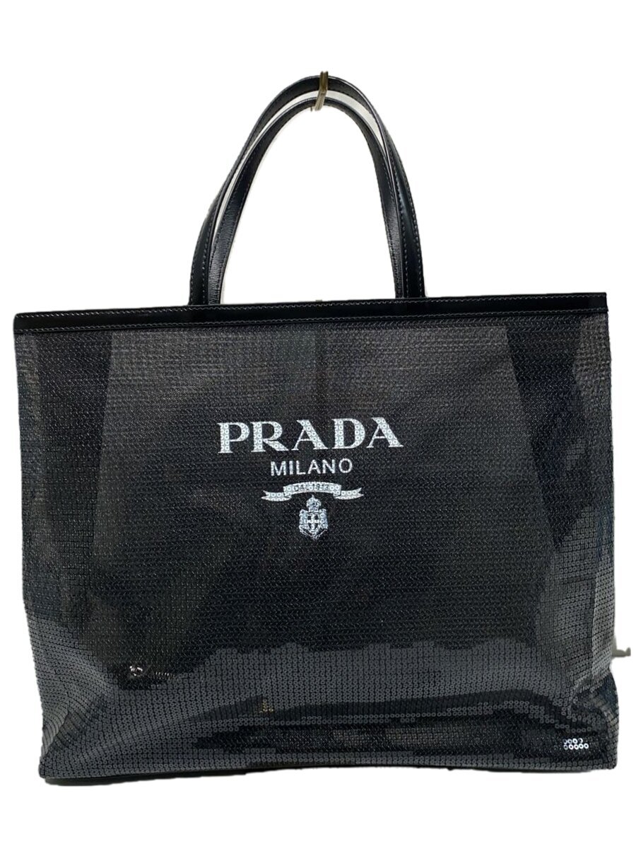 【中古】PRADA◆トートバッグ/--/BLK/1bg416【バッグ】