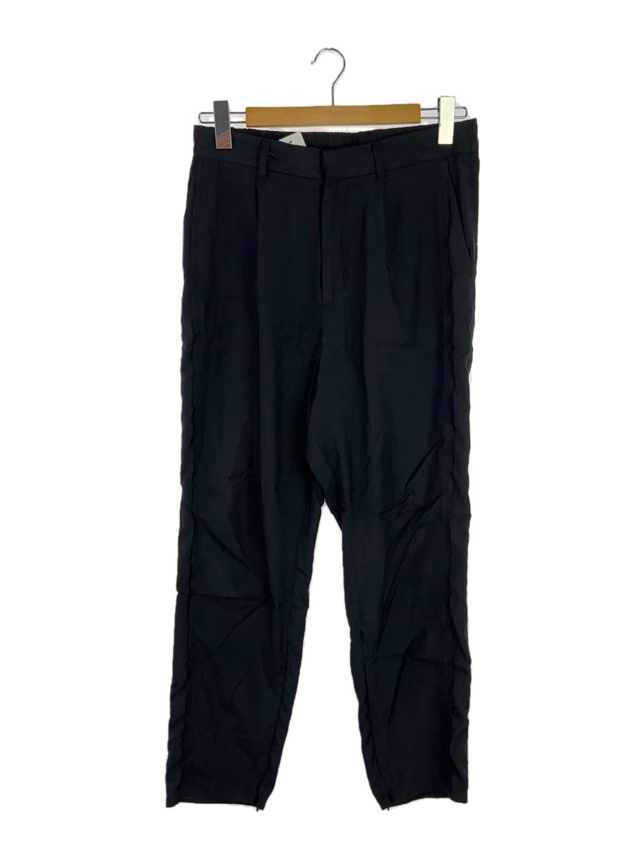 【中古】stein◆CUPRO GRADATE PANTS/ボトム/S/--/ブラック/無地/st.073【メンズウェア】