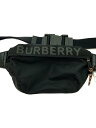 【中古】BURBERRY◆ウエストバッグ/--/BLK/無地/8025668【バッグ】