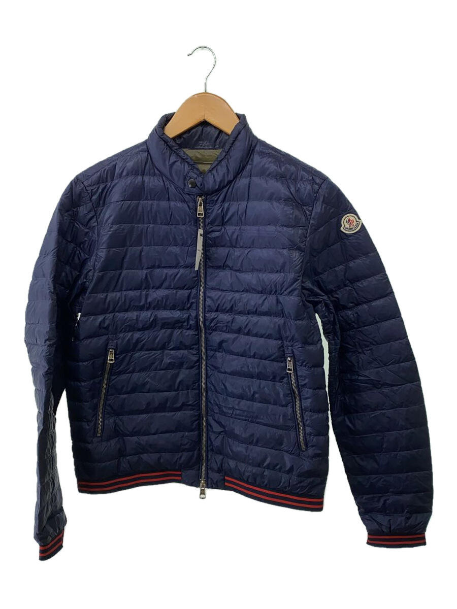 MONCLER◆DAVID/ダウンジャケット/2/ナイロン/ネイビー/ダブルジップ/510914186799