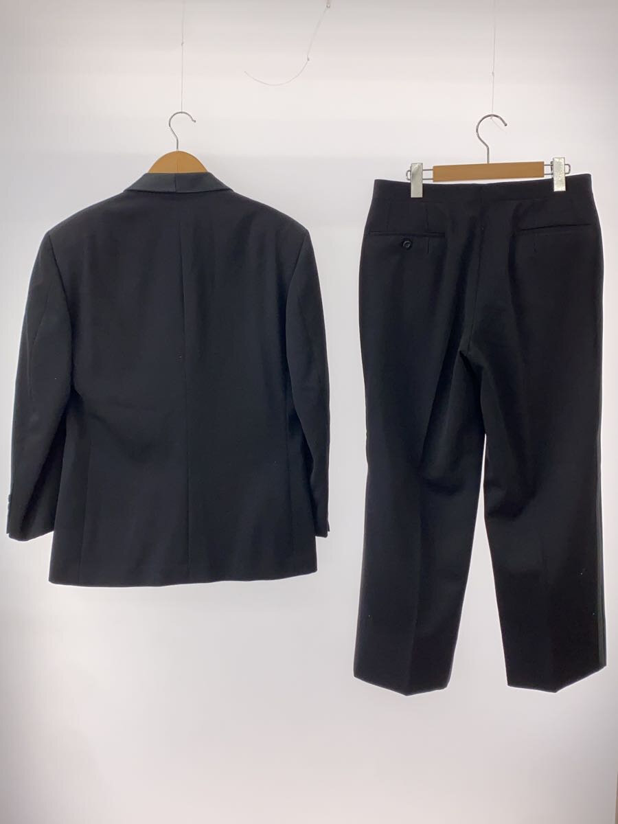 【中古】GIEVES&HAWKES◆タキシード/フォーマルセットアップ/スーツ/ウール/BLK/無地/【メンズウェア】