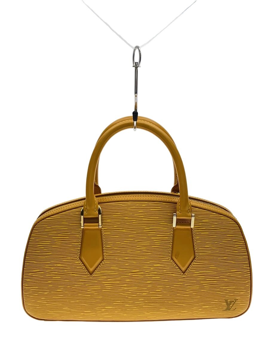 【中古】LOUIS VUITTON◆ジャスミン_エピ/レザー/YLW/総柄【バッグ】