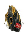 【中古】Rawlings◆野球用品/左利き用/BLK/RG-G7【スポーツ】