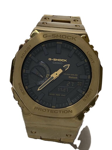 【中古】CASIO◆ソーラー腕時計_G-SHOCK/デジアナ/ステンレス/BLK/GLD/GM-B2100GD-9AJF【服飾雑貨他】 【中古】CASIO◆ソーラー腕時計_G-SHOCK/デジアナ/ステンレス/BLK/GLD/GM-B2100GD-9AJF【服飾雑貨他】