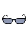 【中古】Ray-Ban◆メガネ/--/プラスチック/BLK/NVY/メンズ/RB 5017A 2000【服飾雑貨他】