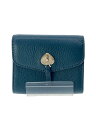 【中古】kate spade new york◆コインケース/レザー/GRN/レディース/2つ折り財布/グリーン/フラップ型/コインケース/【服飾雑貨他】(4)