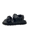 【中古】BOTTEGA VENETA◆ベルクロサンダル/40/BLK【シューズ】(4)