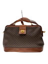 【中古】CELINE◆ショルダーバッグ/PVC/BRW/総柄【バッグ】